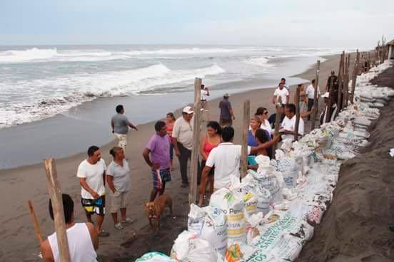 PC refuerza vigilancia en playas de Chiapas por fenómeno Mar de Fondo