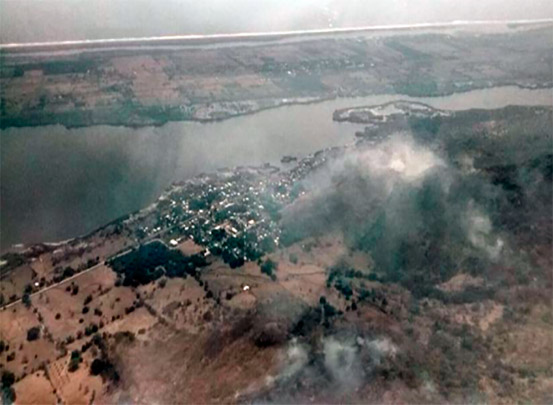 Atiende Protección Civil incendios y fortalece acciones con presidentes municipales