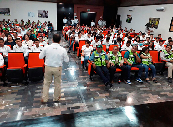 Con gran éxito concluye ciclo de conferencias en Protección Civil.