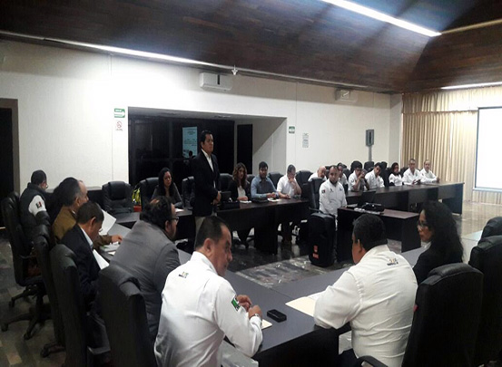 La Escuela Nacional de Protección Civil en Chiapas realiza coloquio para la defensa del protocolo y evaluación de avances de tesis.