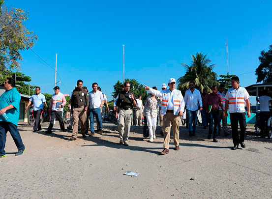 Dependencias Federales y Estatales coordinan acciones de ayuda humanitaria.