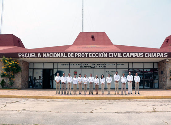 Se consolida Escuela Nacional de Protección Civil, Campus Chiapas, como opción de educación superior.