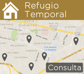 Consulta tu Refugio Temporal