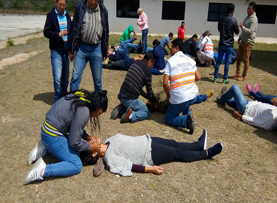 En Chiapas se fortalece la capacitación para enfrentar posibles contingencias.